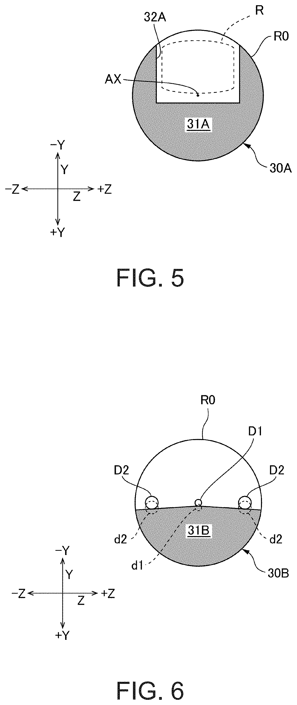 Projection system and projector with light-shielding mask