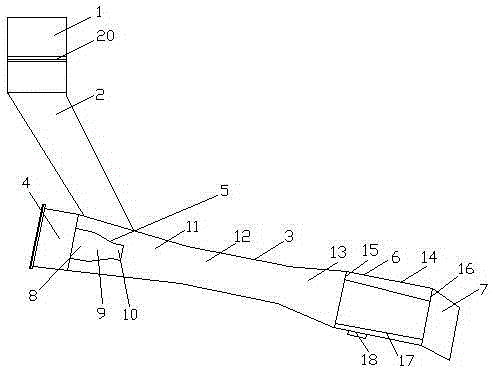 a coal sowing device