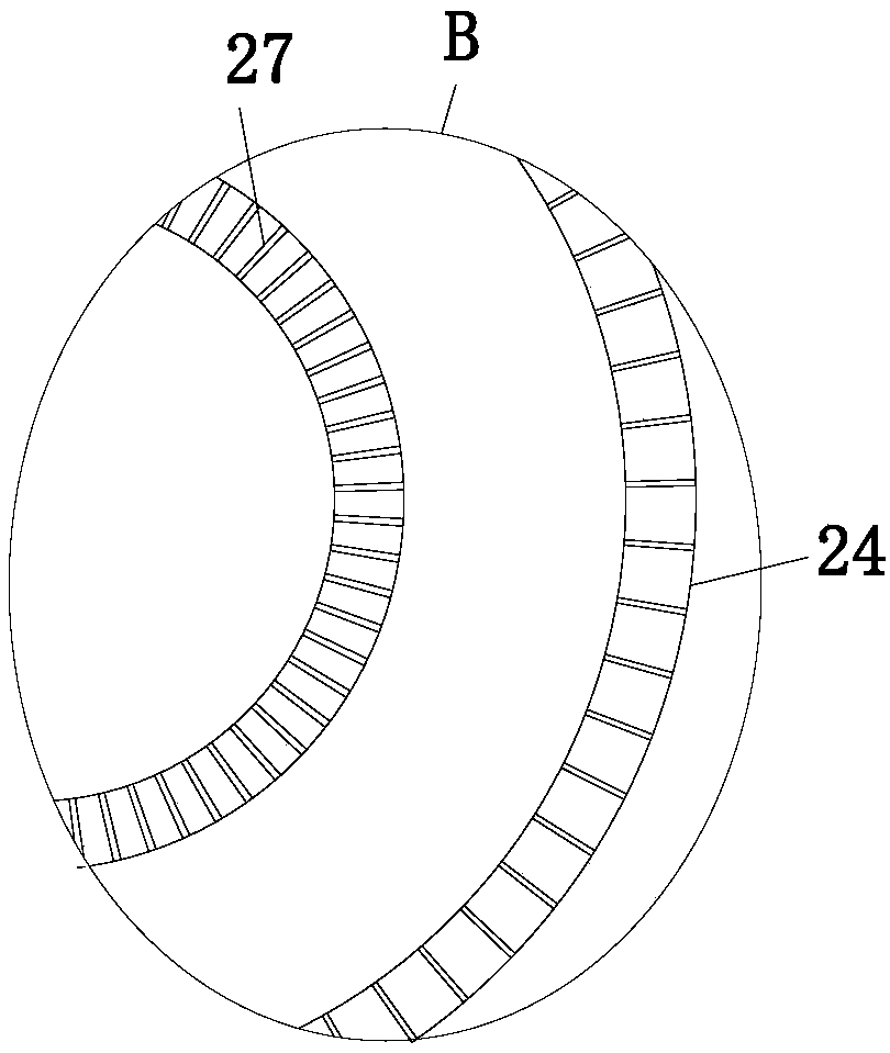 Mechanical pump oil filtering device