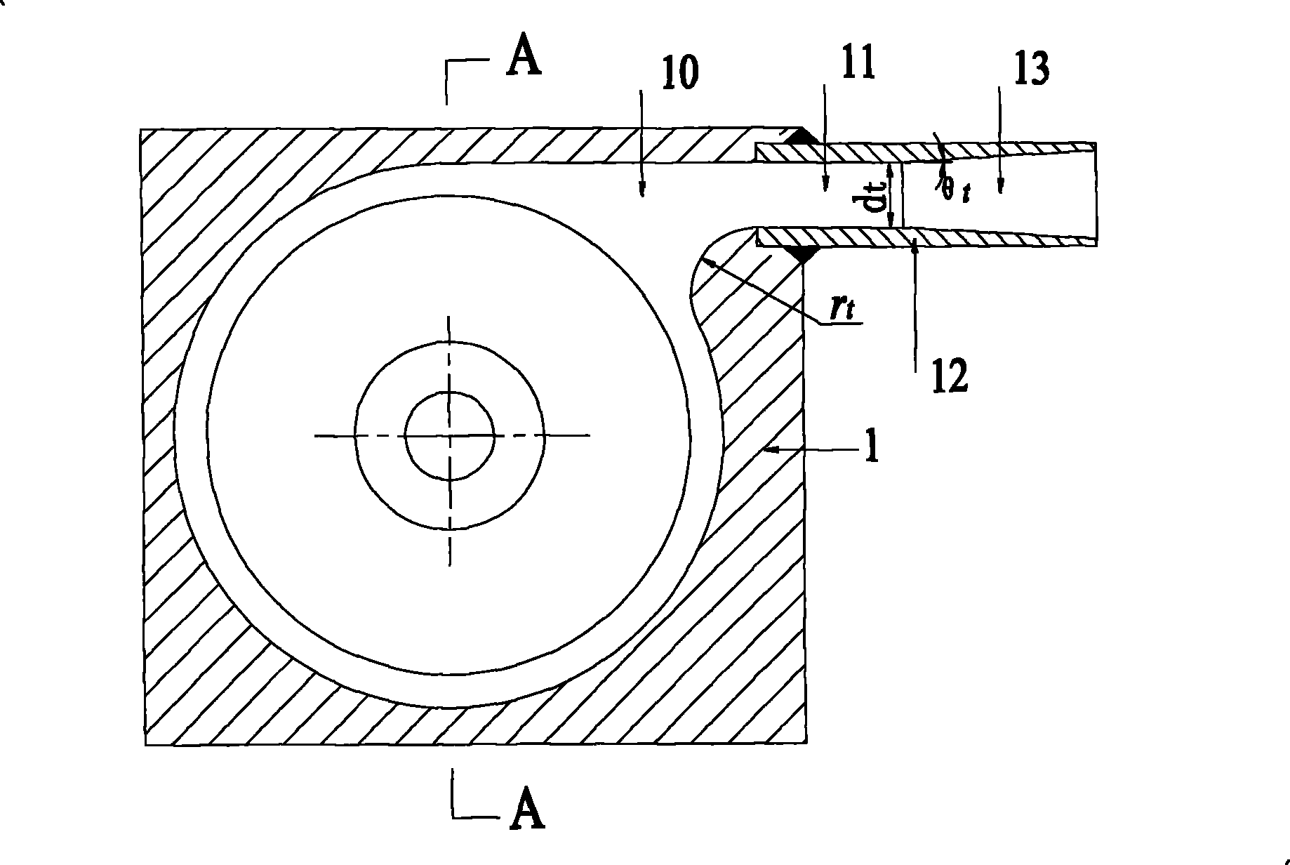 Vortex diode