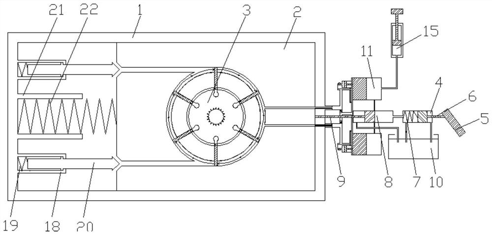 A vane brake system