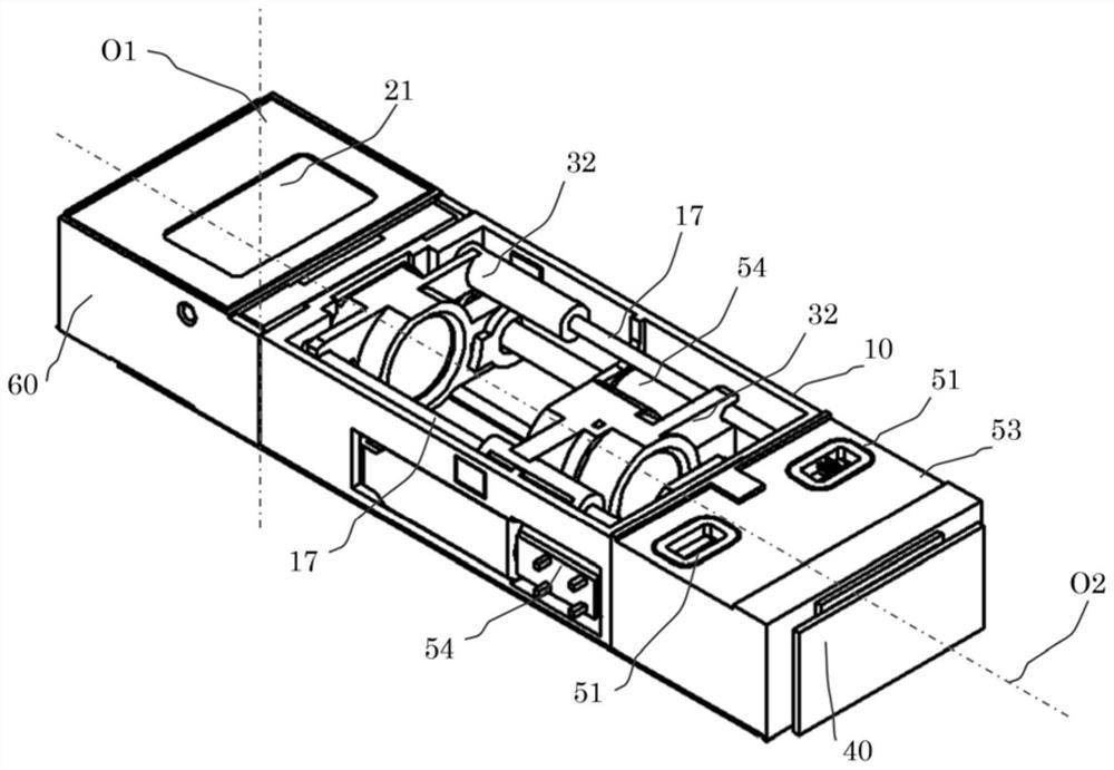 Camera with hand-shake correction function