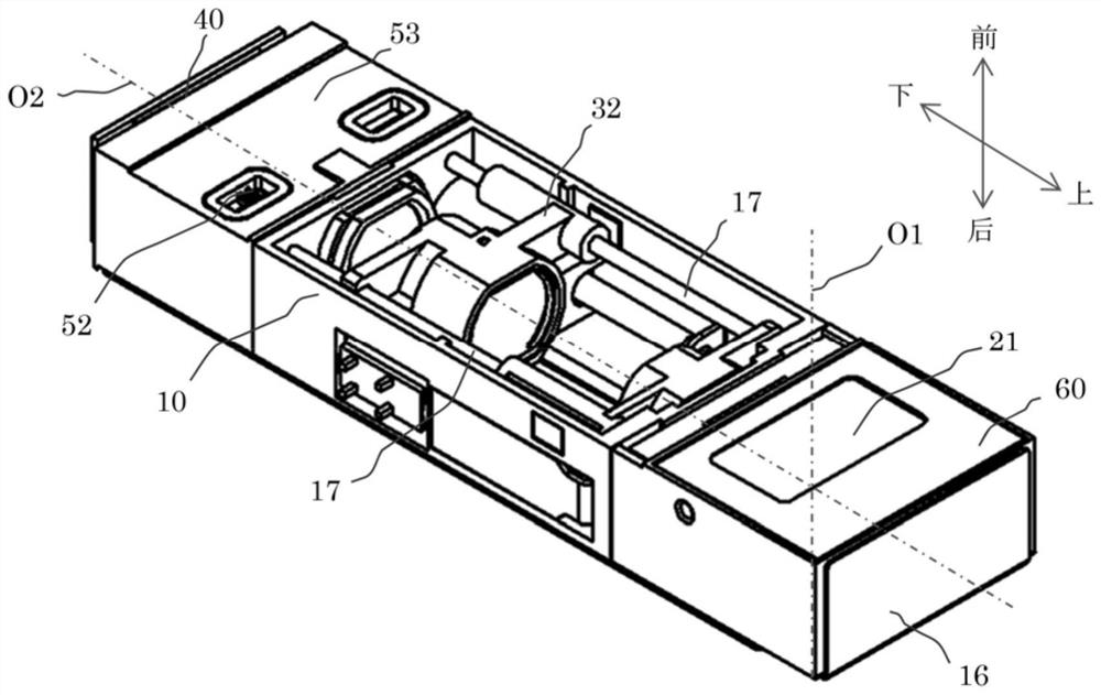 Camera with hand-shake correction function