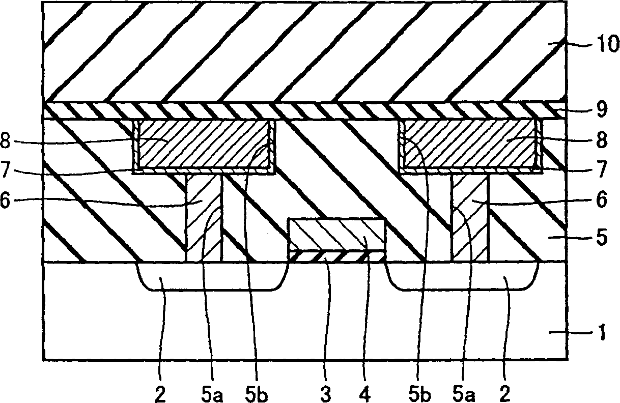 Mfg. method of semiconductor device with opening portion