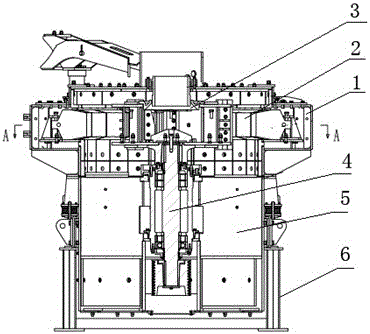 Novel compound impact type gravel crusher