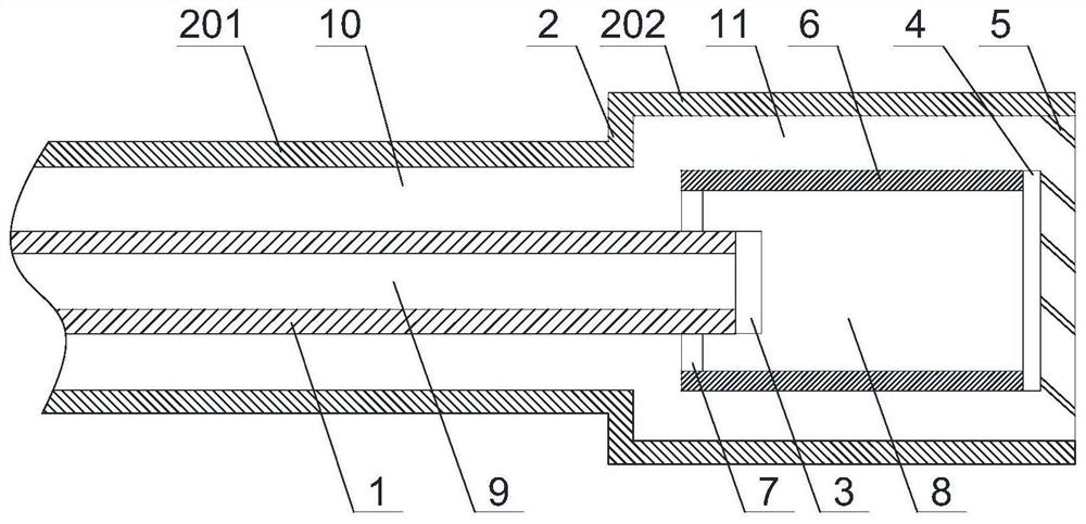 Fuel-assisted oil gun of cement kiln pulverized coal burner