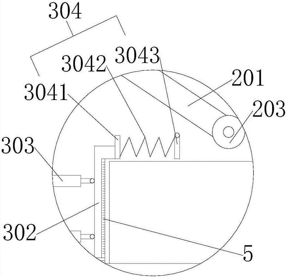 Paper pressing device for printing machine