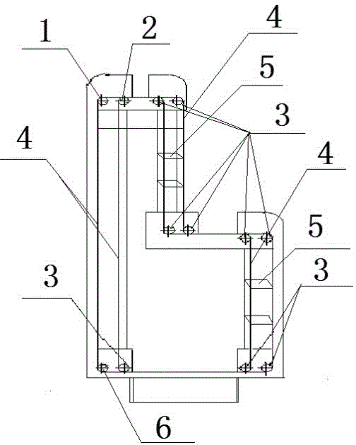 Chain type three-dimensional cyclic conveying device