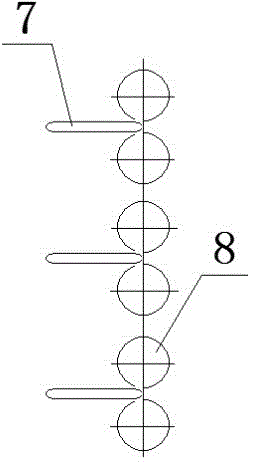 Chain type three-dimensional cyclic conveying device