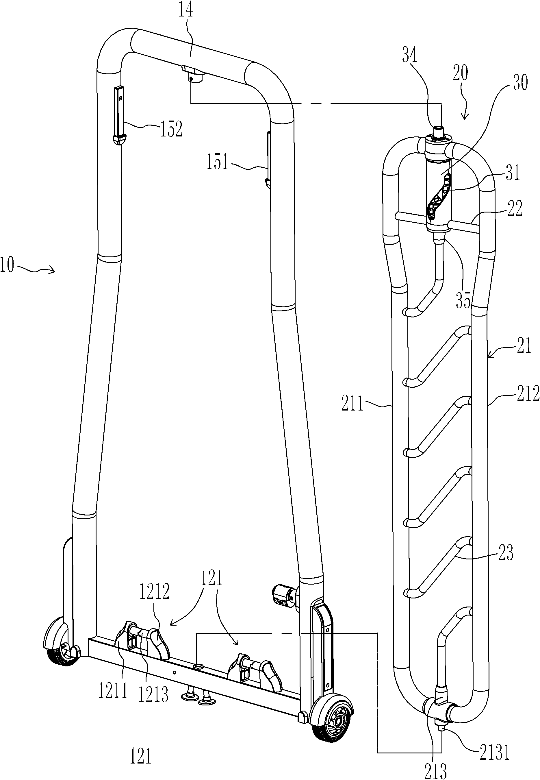 Rotary type screen mechanism of electric telescopic door