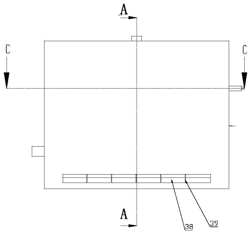 Iron ore tailing brickmaking stirring system