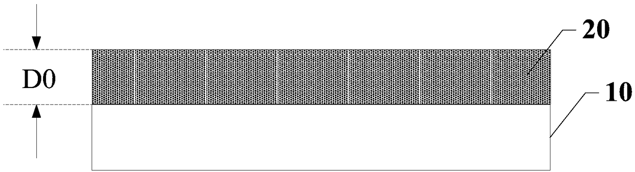 6-inch patterned sapphire substrate, preparation method and LED epitaxial wafer