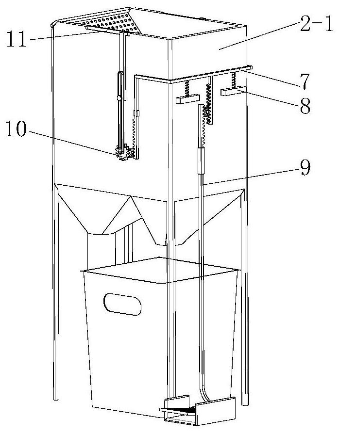 Foot-operated universal kitchen waste collection bin and usage method thereof