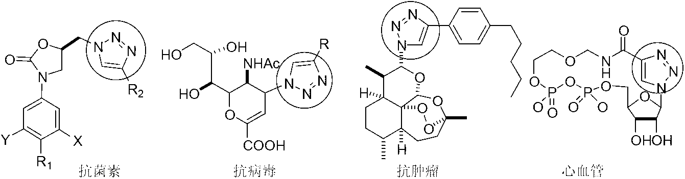 5-amino-1,4-disubstituent-1,2,3-triazole and preparation method thereof