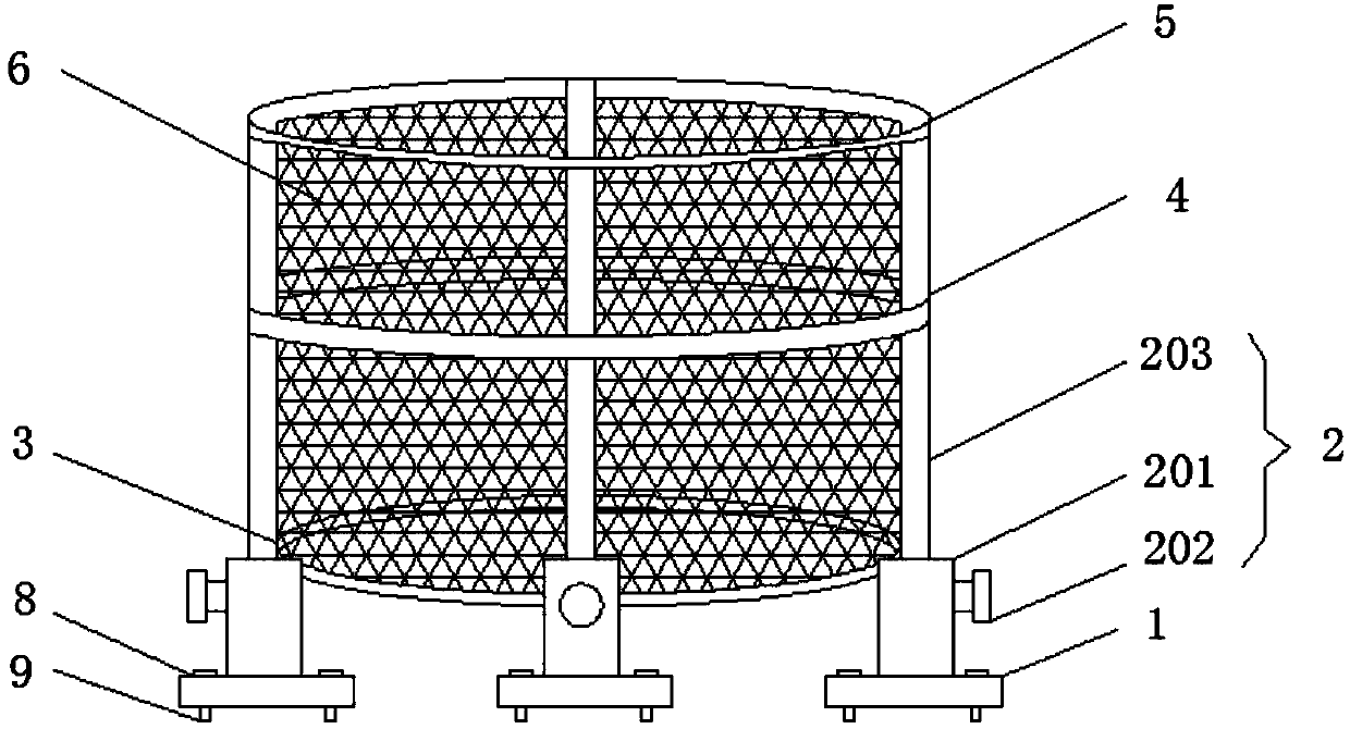 Elastic trampoline enclosure net