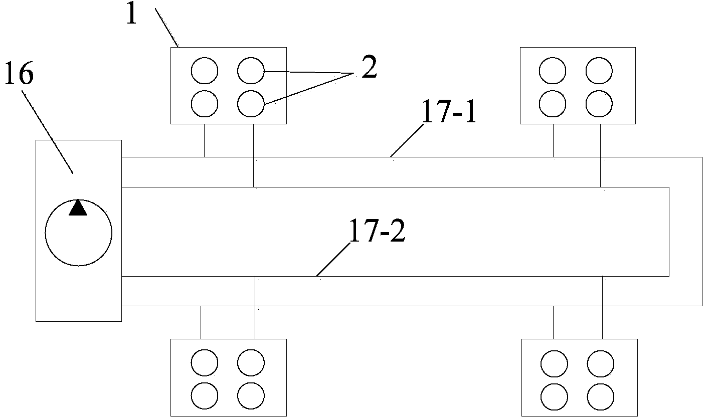 Large-scale structure weighing hydraulic control structure based on speed control