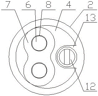 Three-valve cover of infusion bottle and infusion bag for purposes of injection and flushing