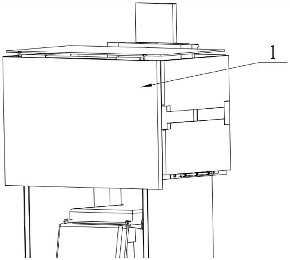 A deformable confidential desk