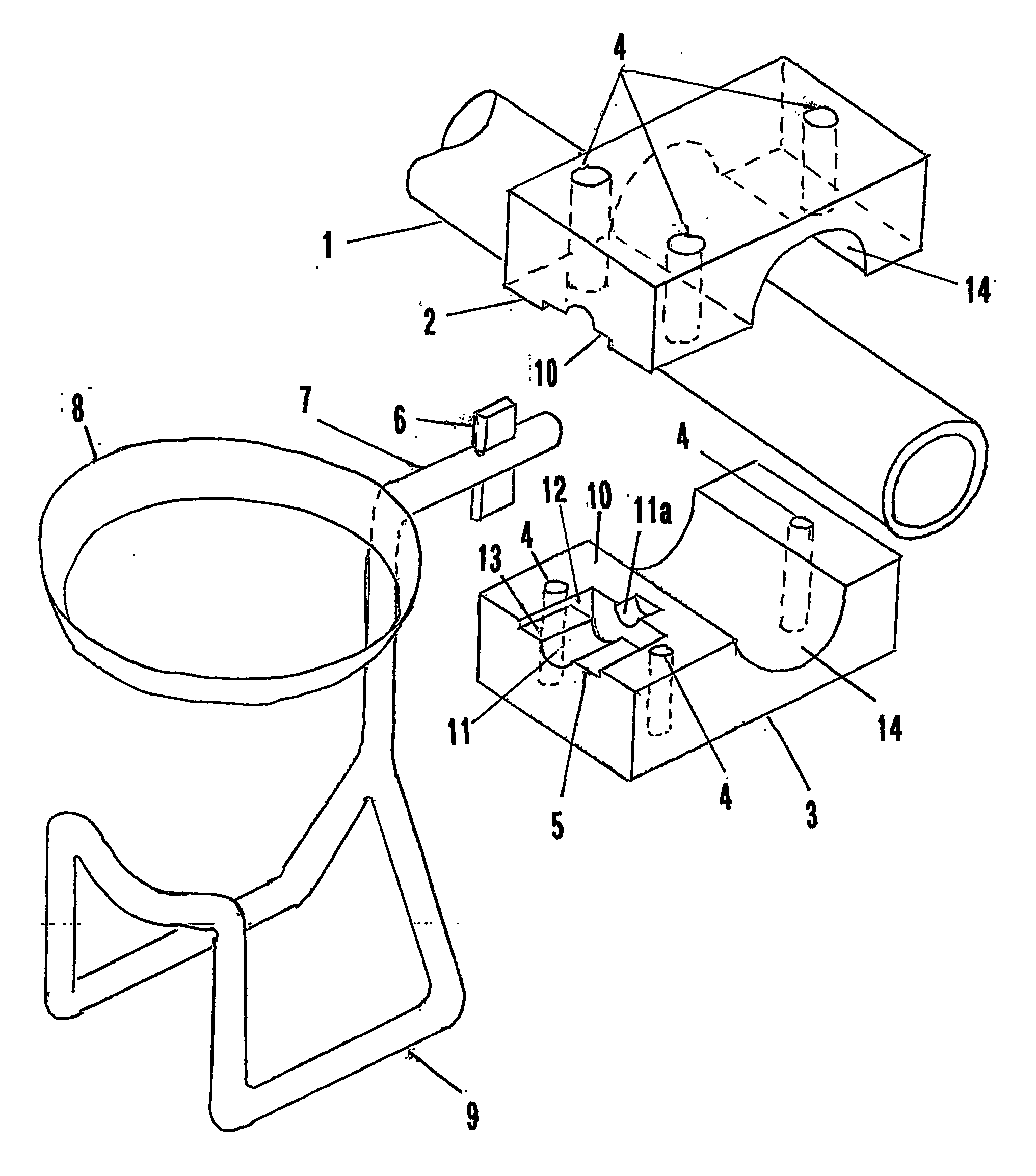Drink container holding apparatus