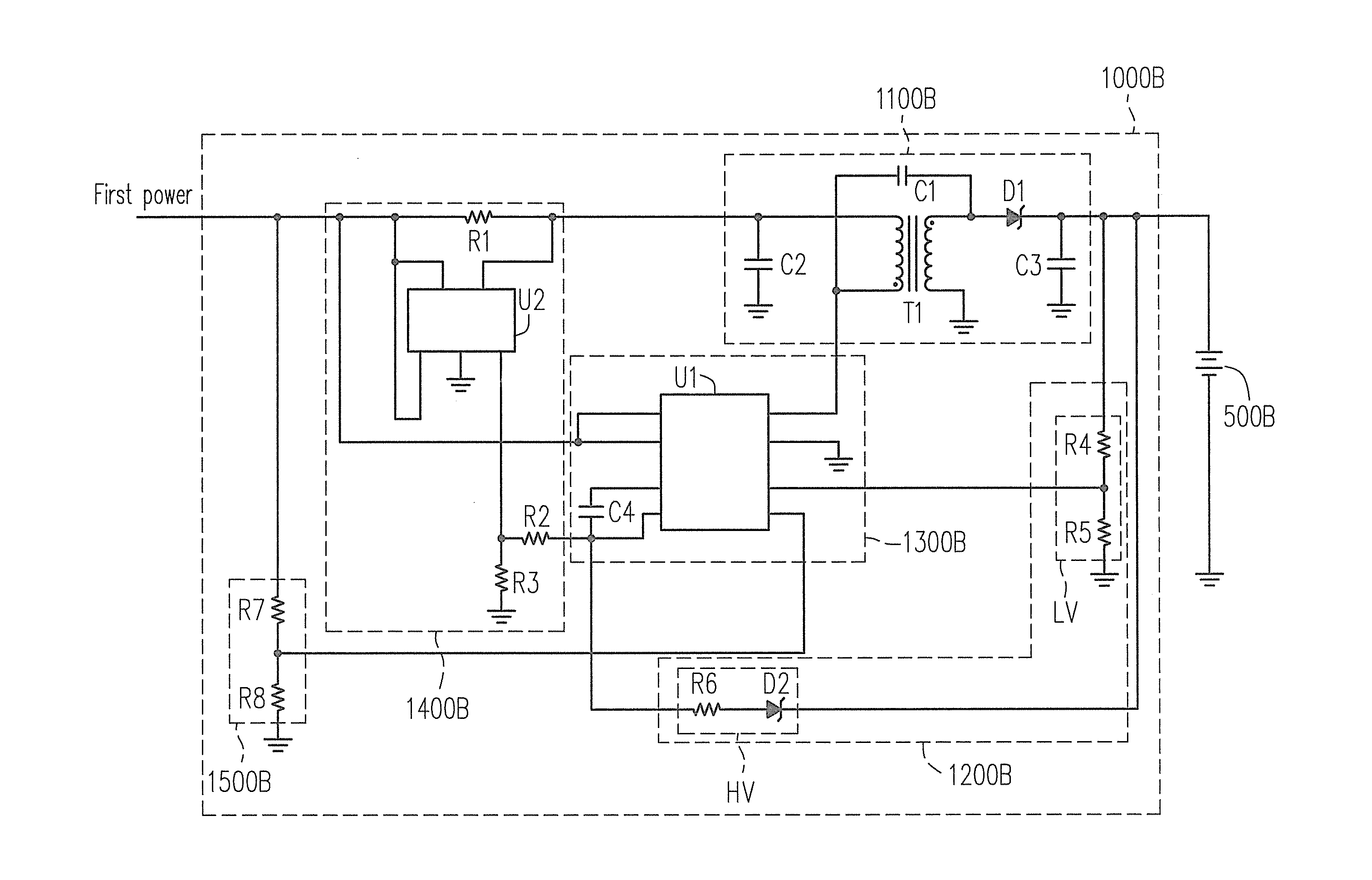 Charge device, electronic device and charge method thereof