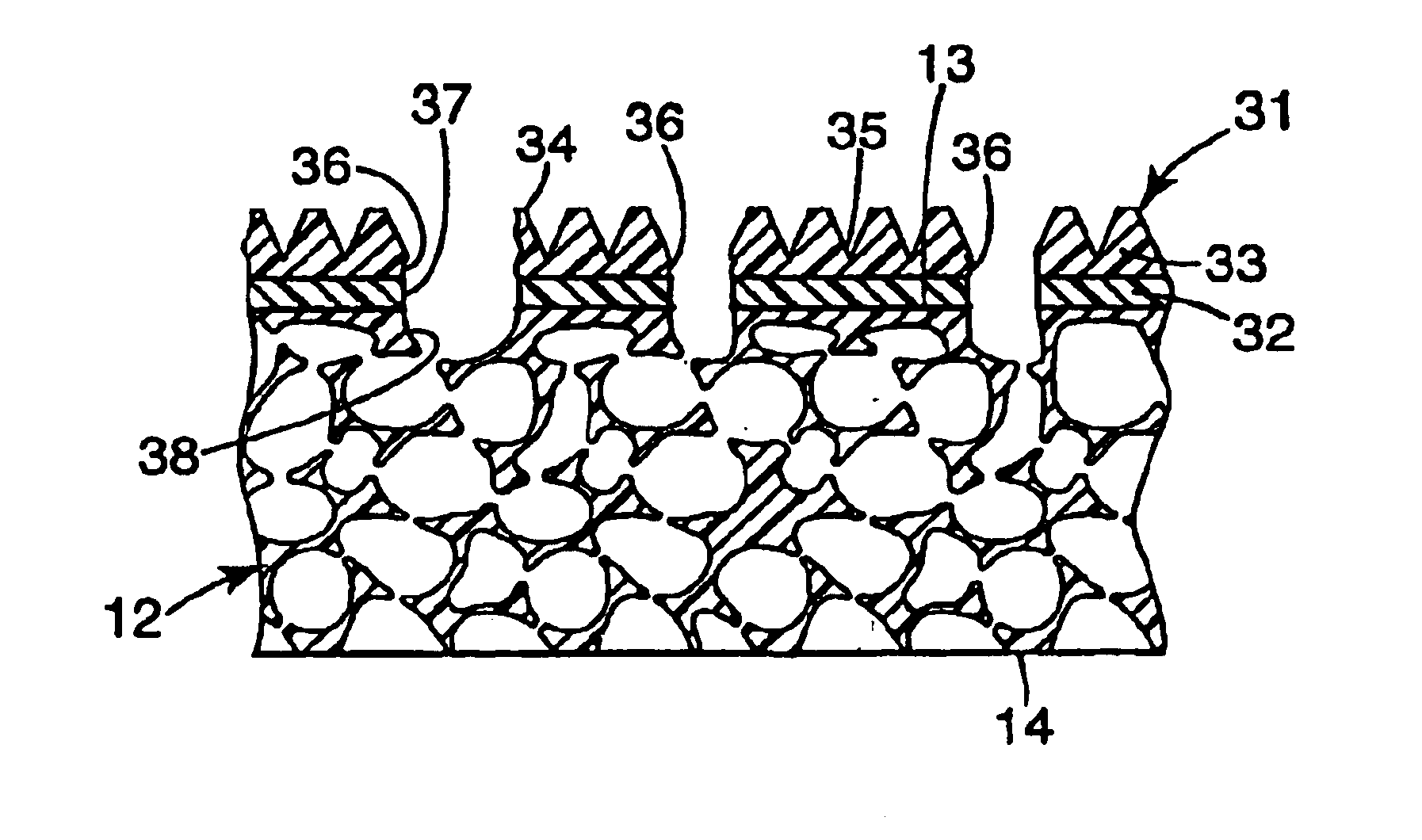 Flexible abrasive product and method of making and using the same