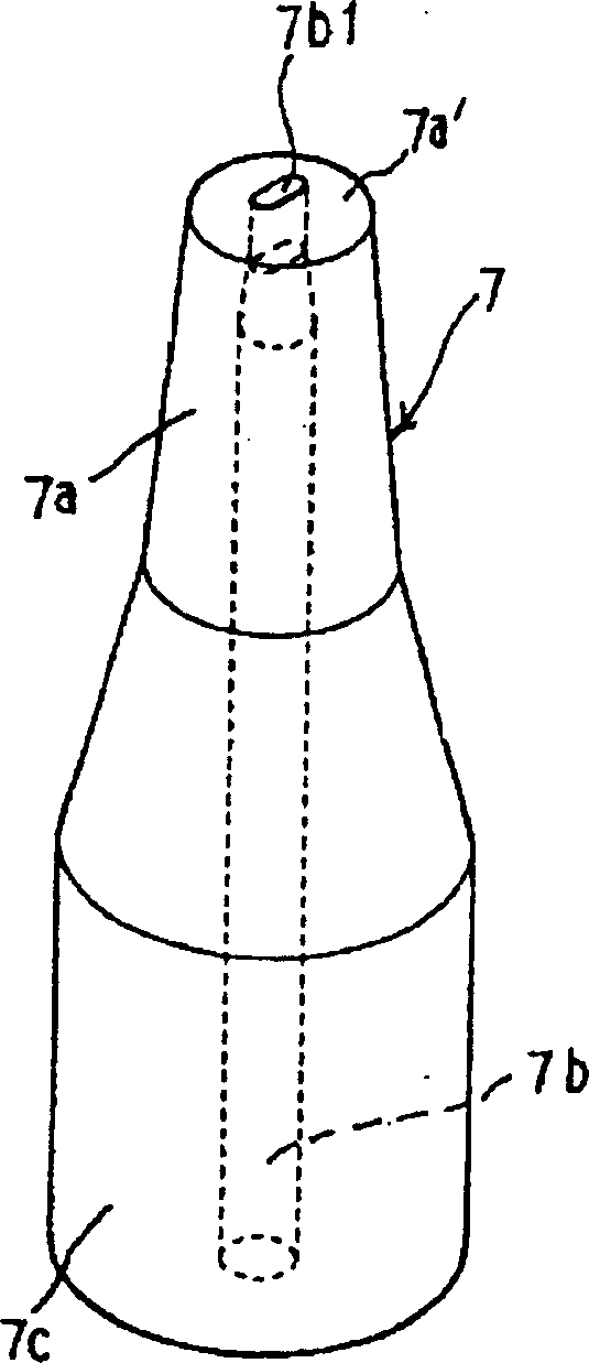 Spinning unit, spinning method and hollow guiding shaft component for spinning