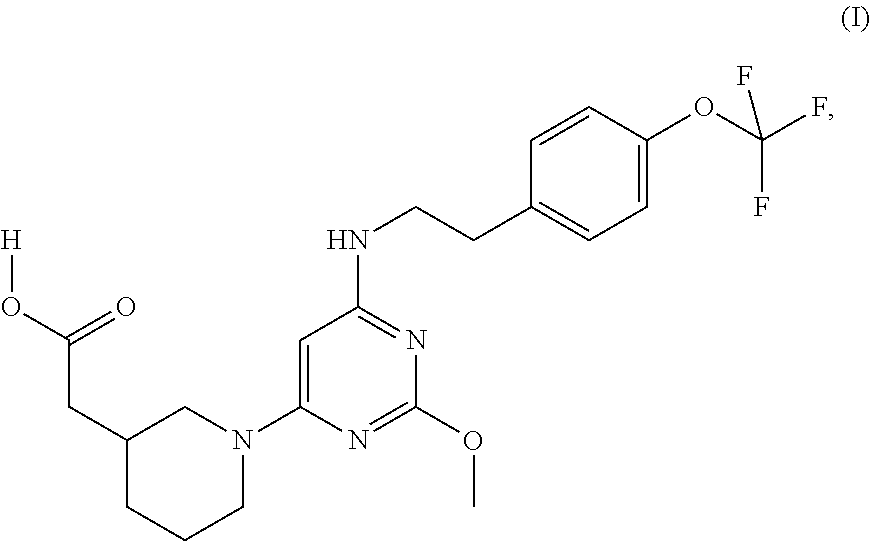 Substituted pyrimidine as a prostaglandin d2 receptor antagonist