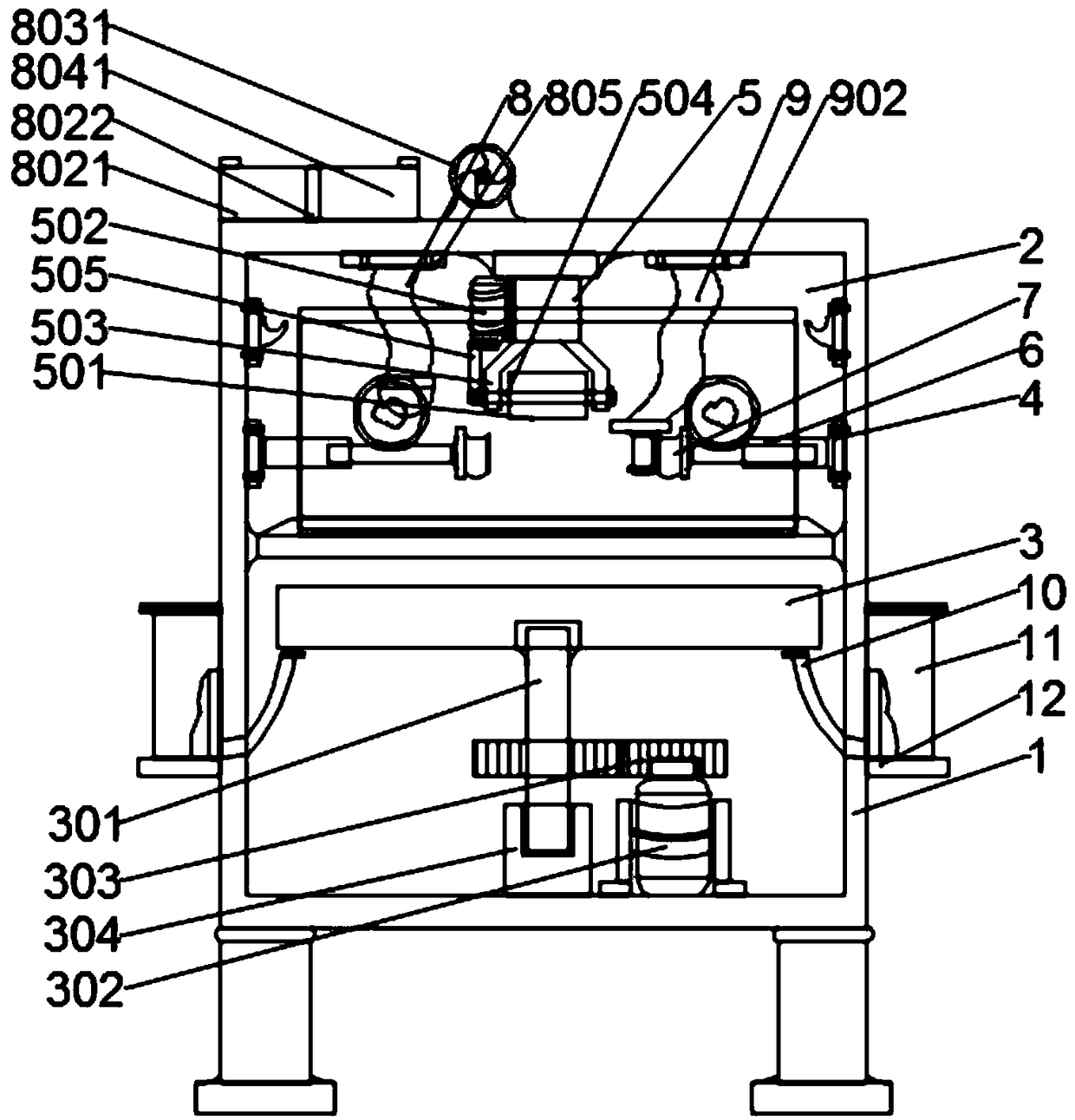 Polishing equipment for various types of automobile gears