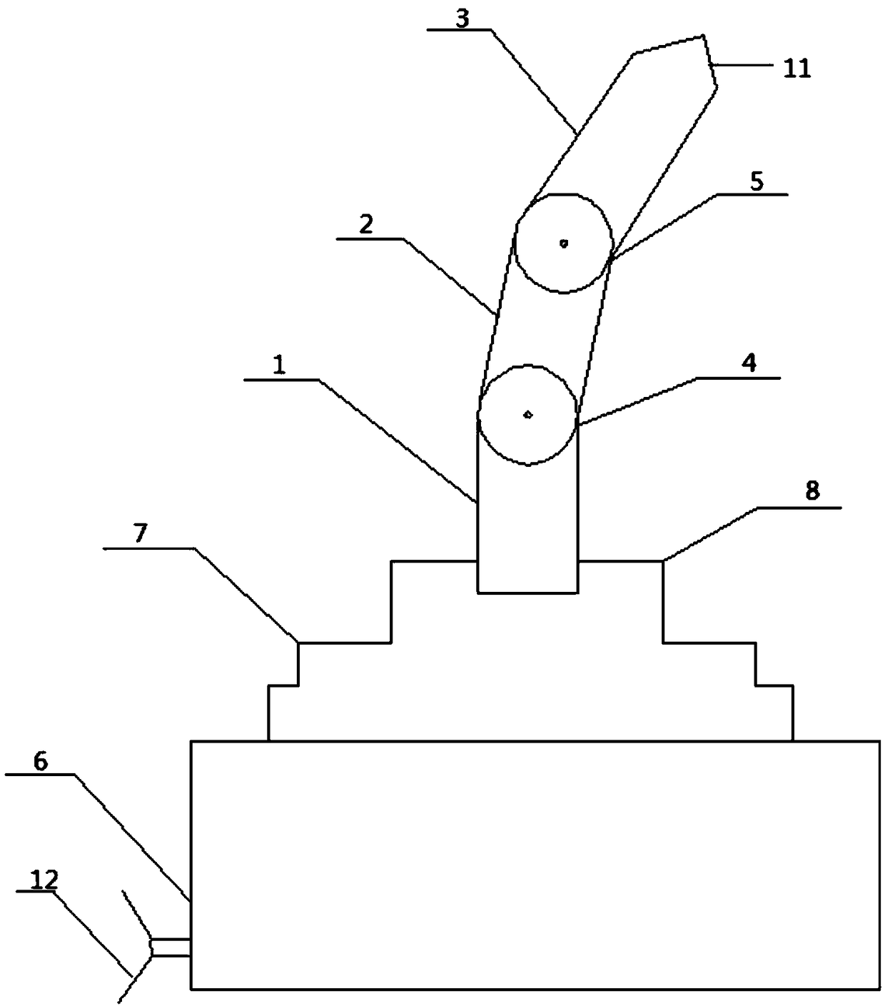 High-adaptability feedback mechanical finger