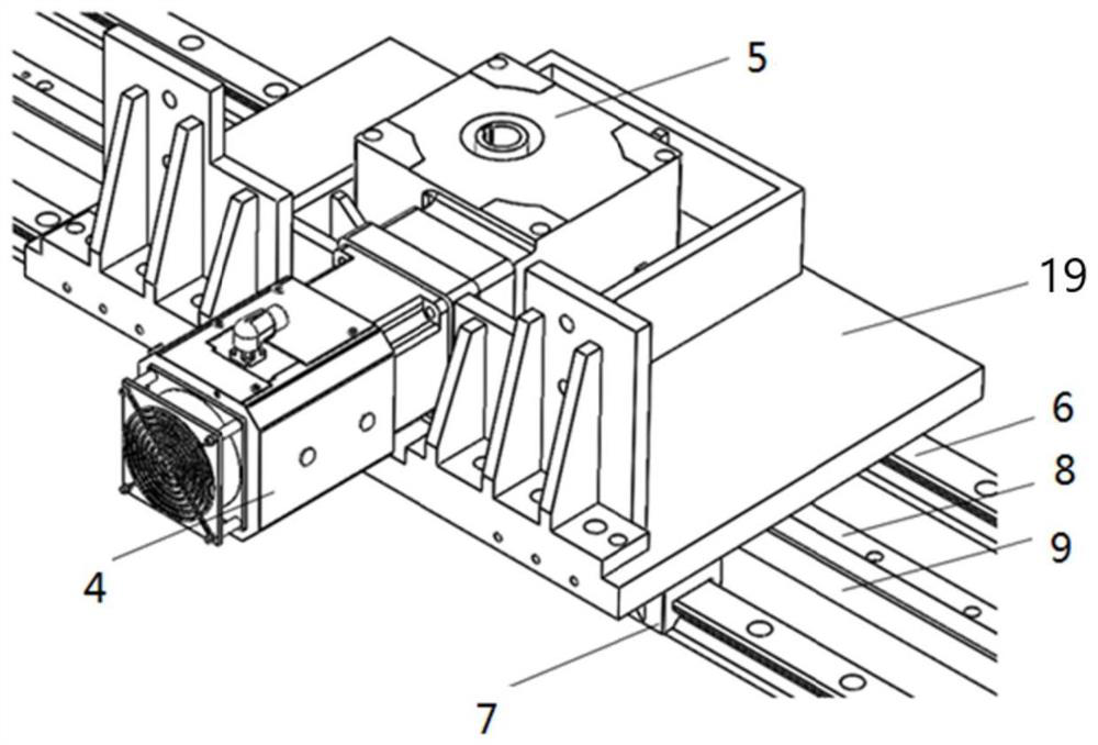 A double-sided incremental forming machine tool with large size and high rigidity