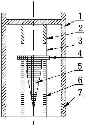 Self-variable-resistance blast cap