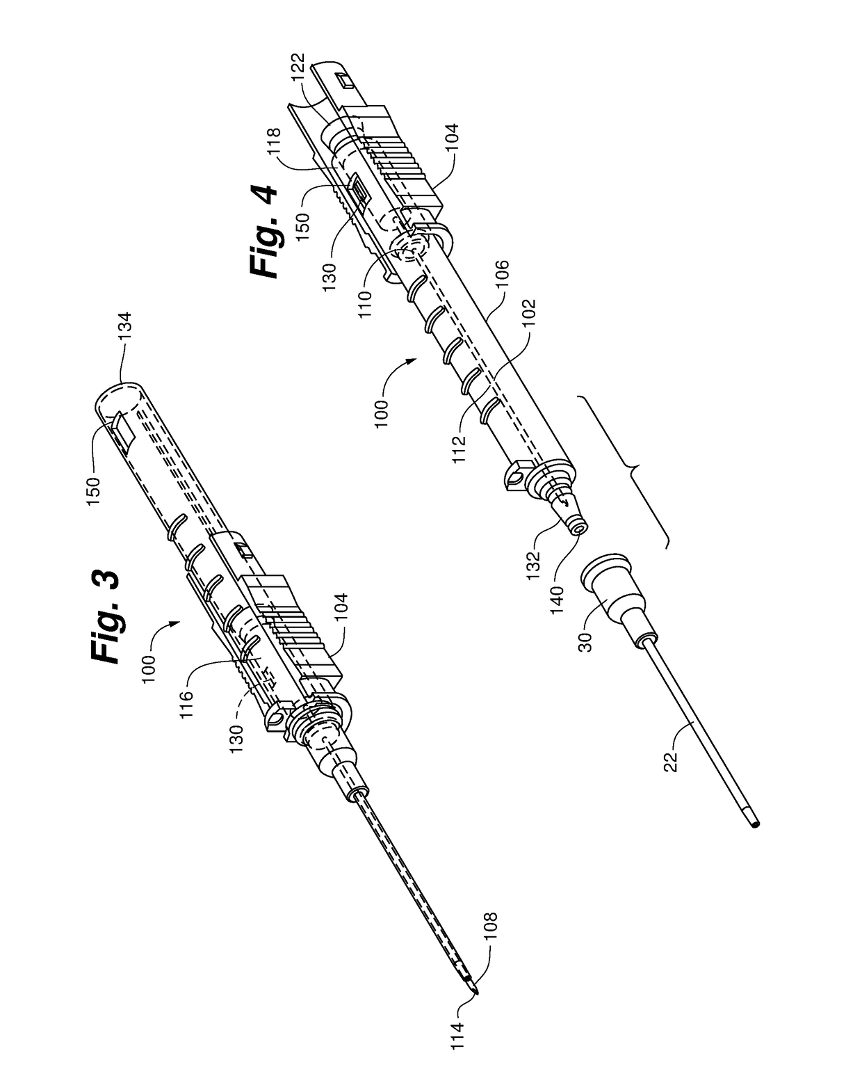Needle assembly with diagnostic analysis provisions
