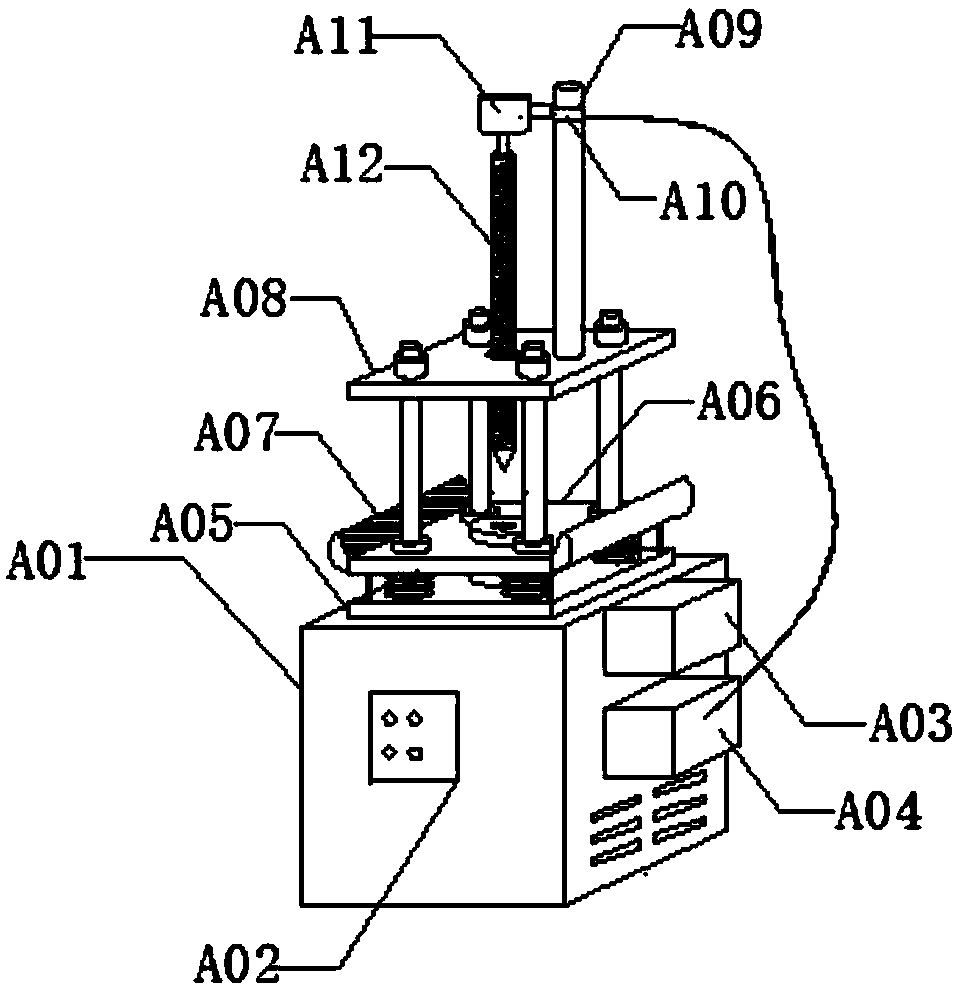 Screw drilling device for automobile door machining and use method of screw drilling device