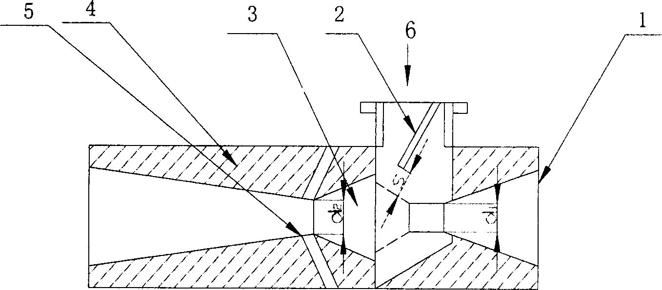 Delivery spray nozzle, polytetrafluoroethylene fine particle processing method and apparatus using the spray nozzle