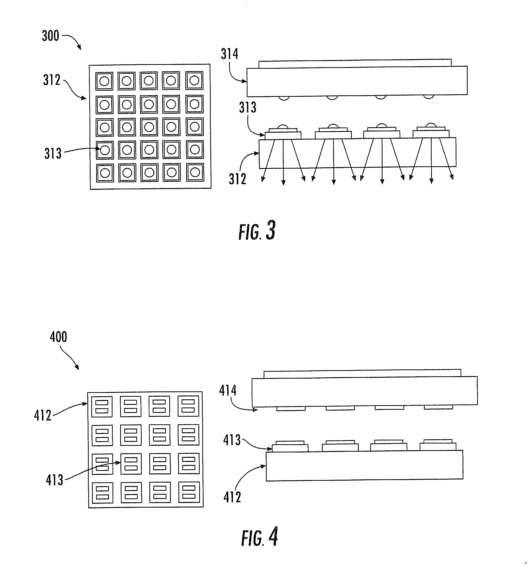 Noninvasive physiological analysis using excitation-sensor modules and related devices and methods