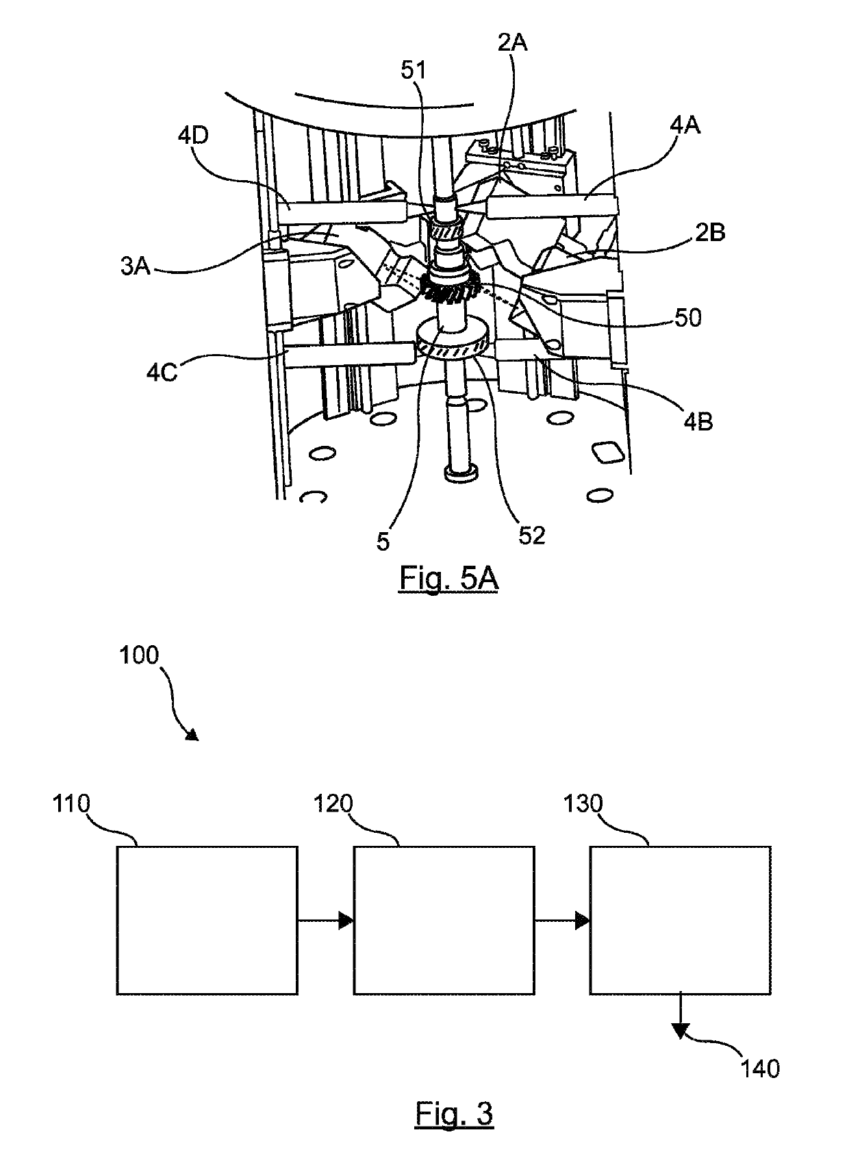 Device for the contactless three-dimensional inspection of a mechanical component with toothing