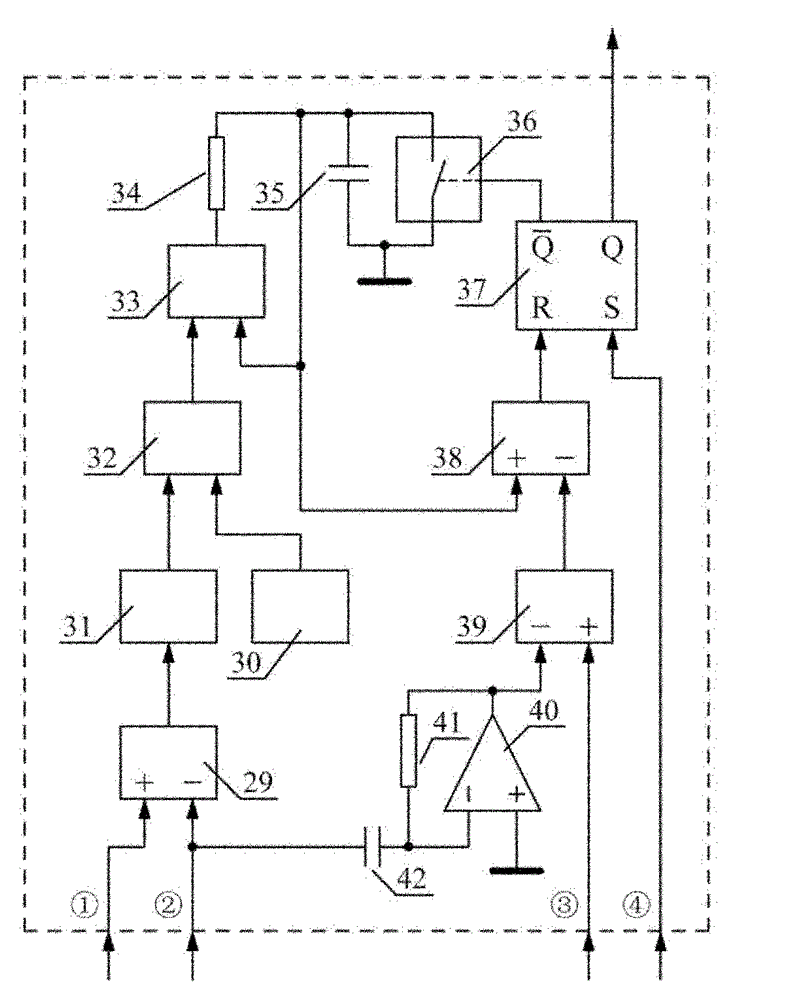 Staggered single-cycle control complementary current generator and control method thereof
