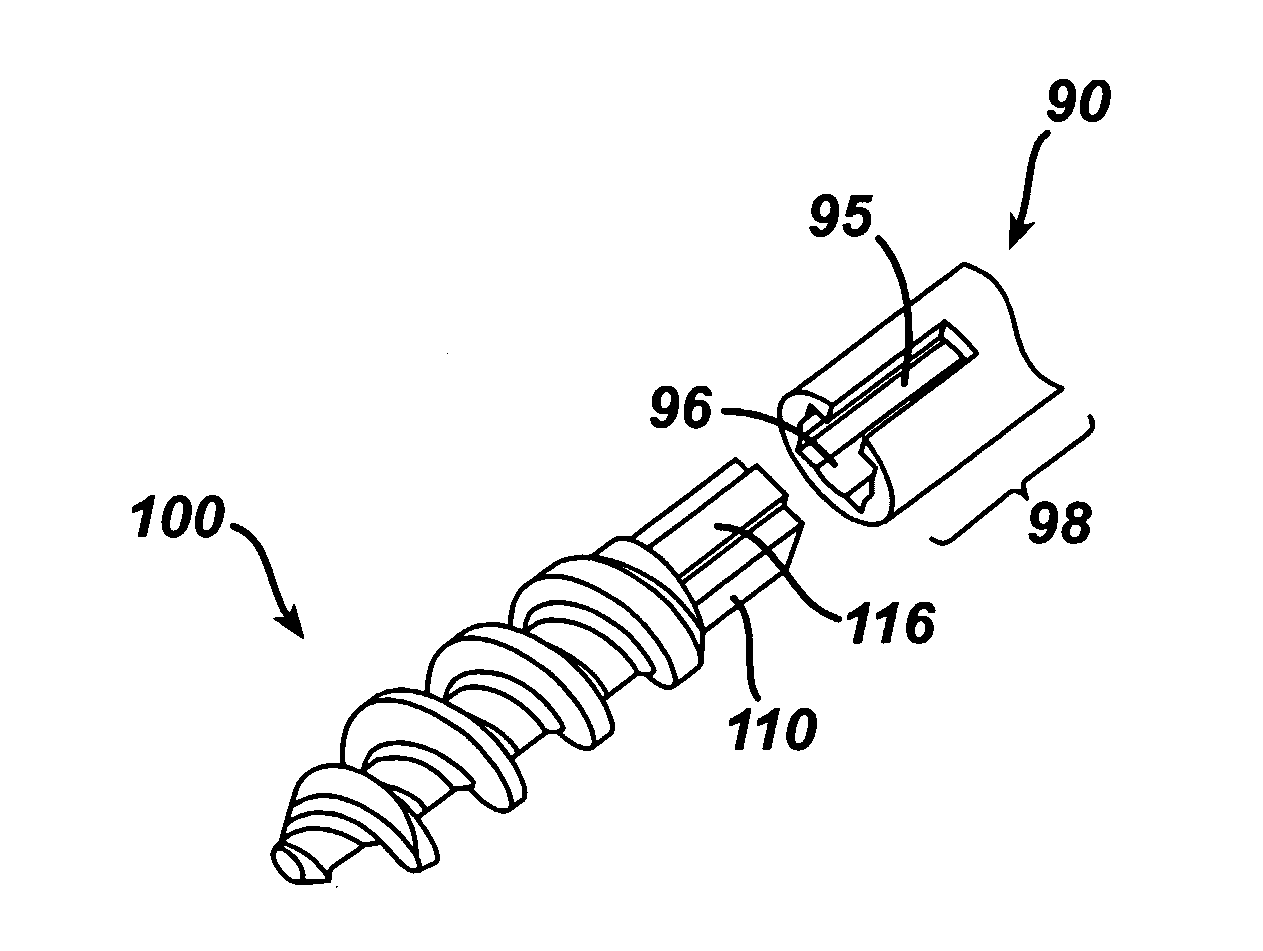 Medical fixation devices with improved torsional drive head