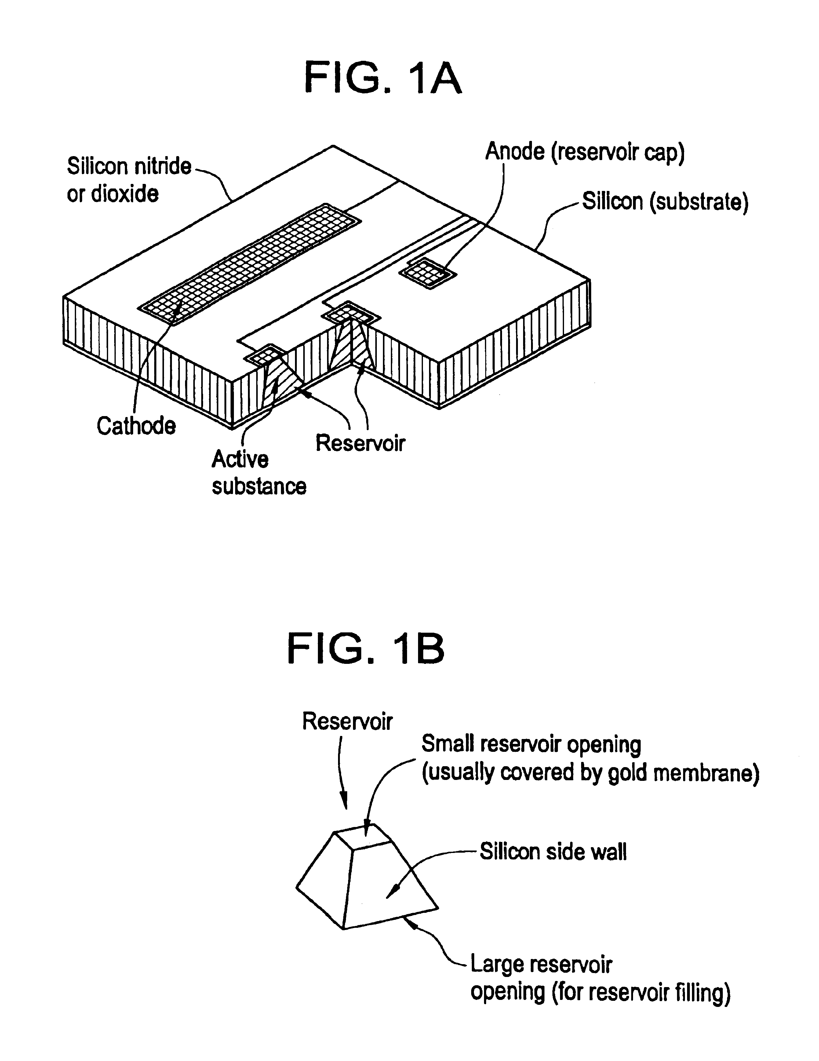Microchip devices with improved reservoir opening