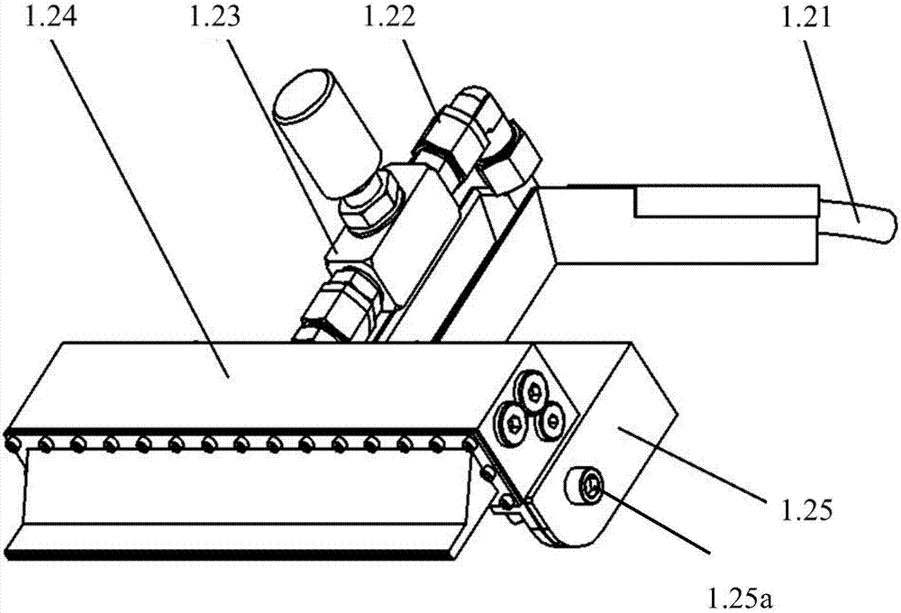 Machine vision detecting system for detecting defects of rolling roll grinding surface