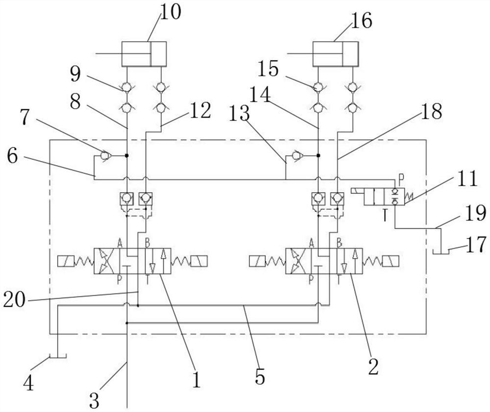 An automatic pressure relief system that is convenient for quick connector extraction and insertion