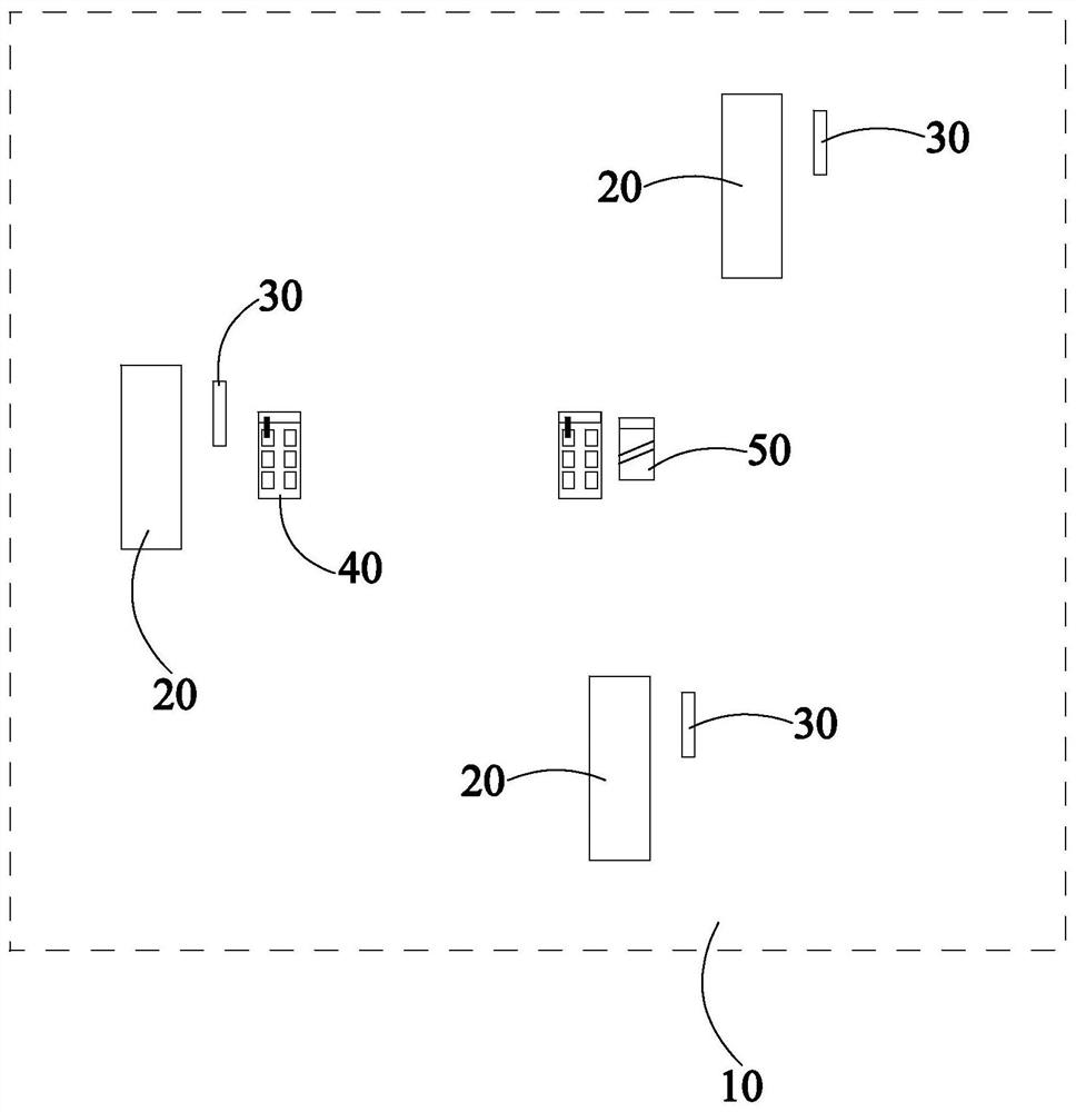 Mobile battery replacing station and mobile battery replacing system