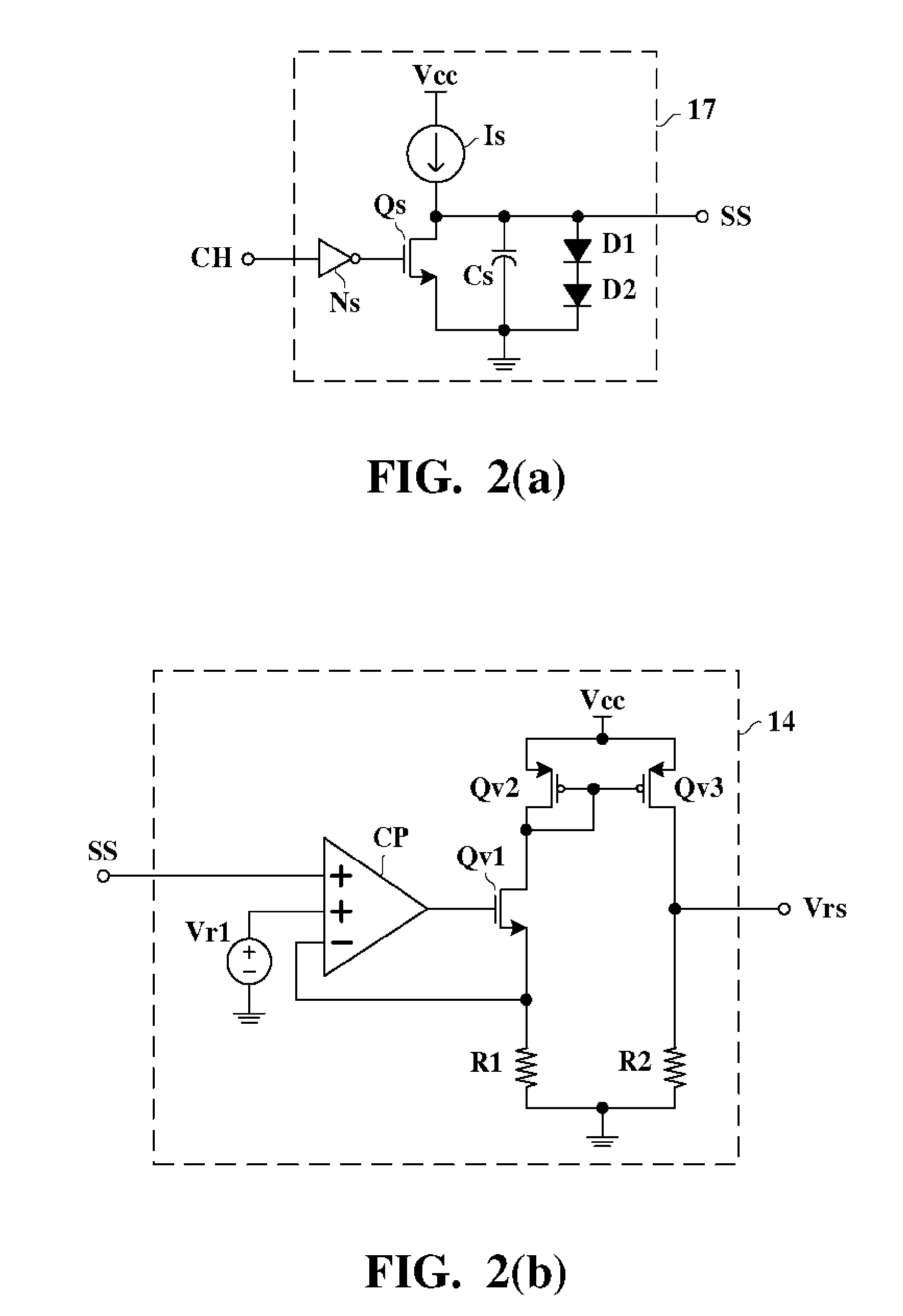 Capacitor charging circuit with a soft-start function