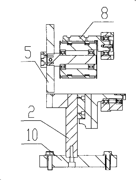 Slant push device and method for pushing off products of stacking machine