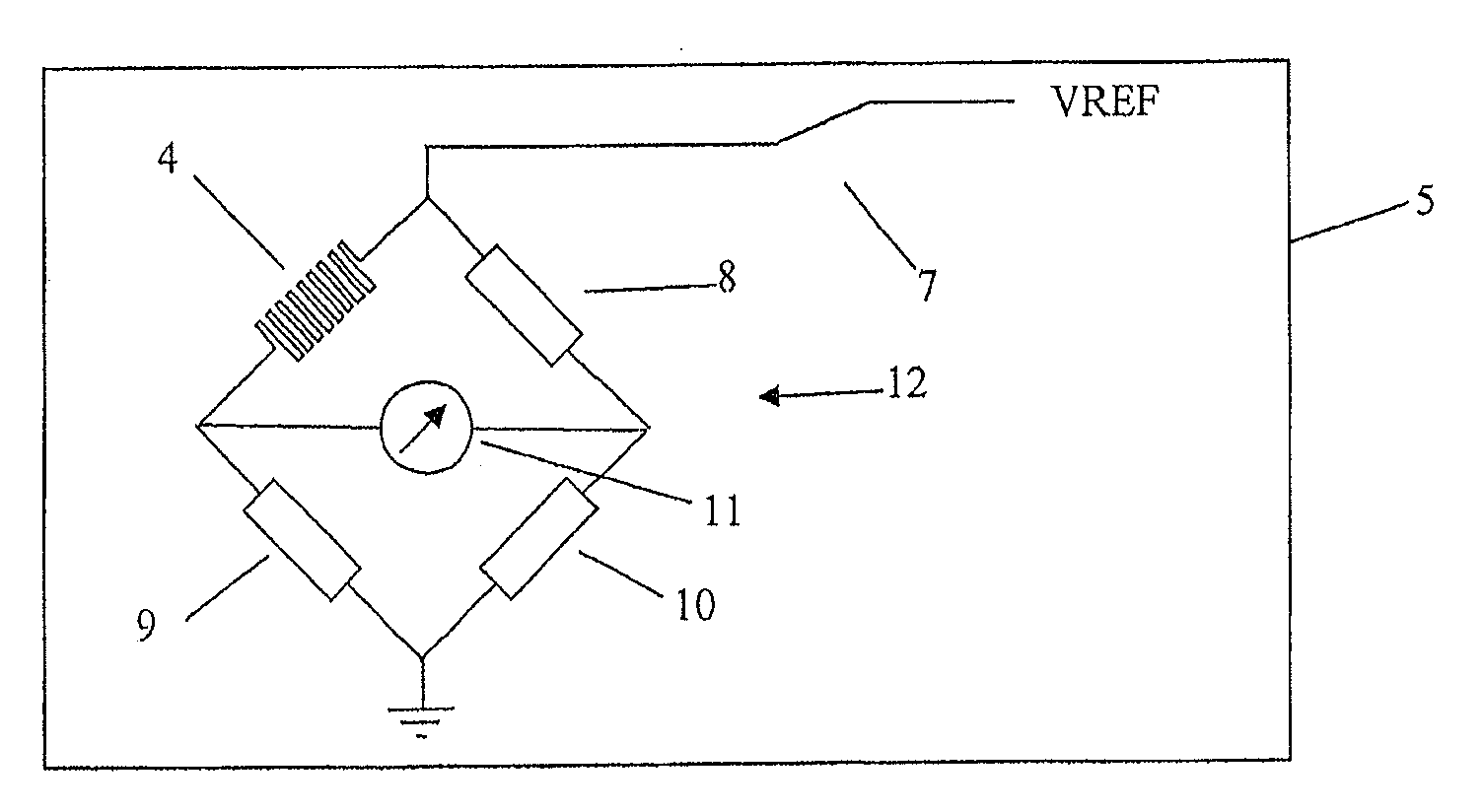 Electronic device and method for determining a temperature of an electronic device