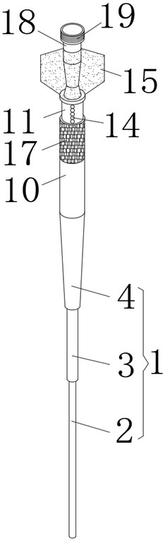 Peripheral vessel interventional therapy microcatheter