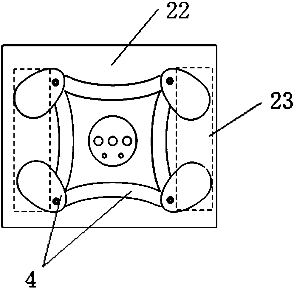Physiotherapeutic patch and auxiliary physiotherapeutic device thereof