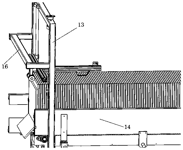 Novel high-speed box taking and box opening mechanism