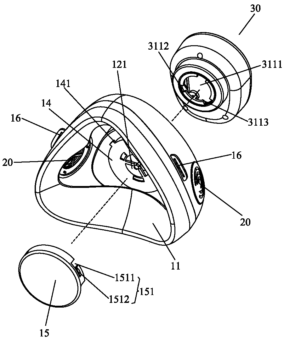 Two-piece masks that improve air quality