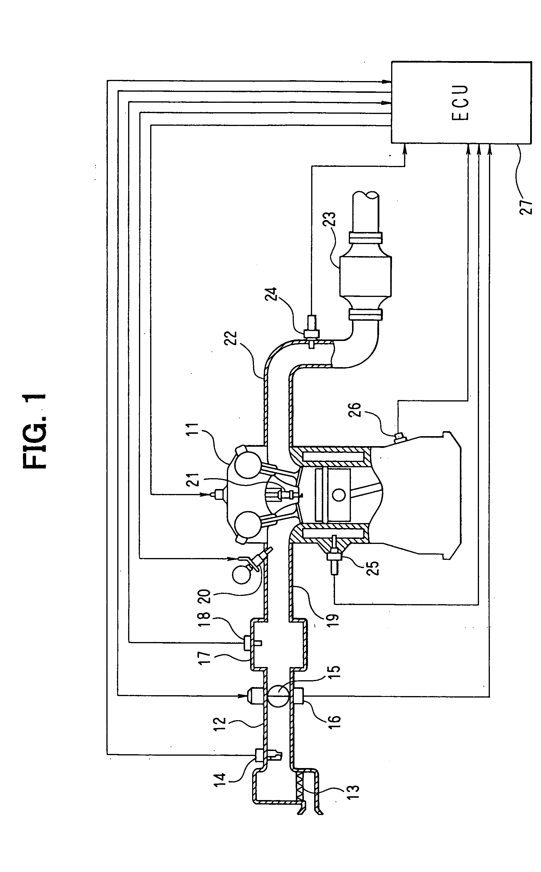 Rapid catalyst warm-up control device for internal combustion engine
